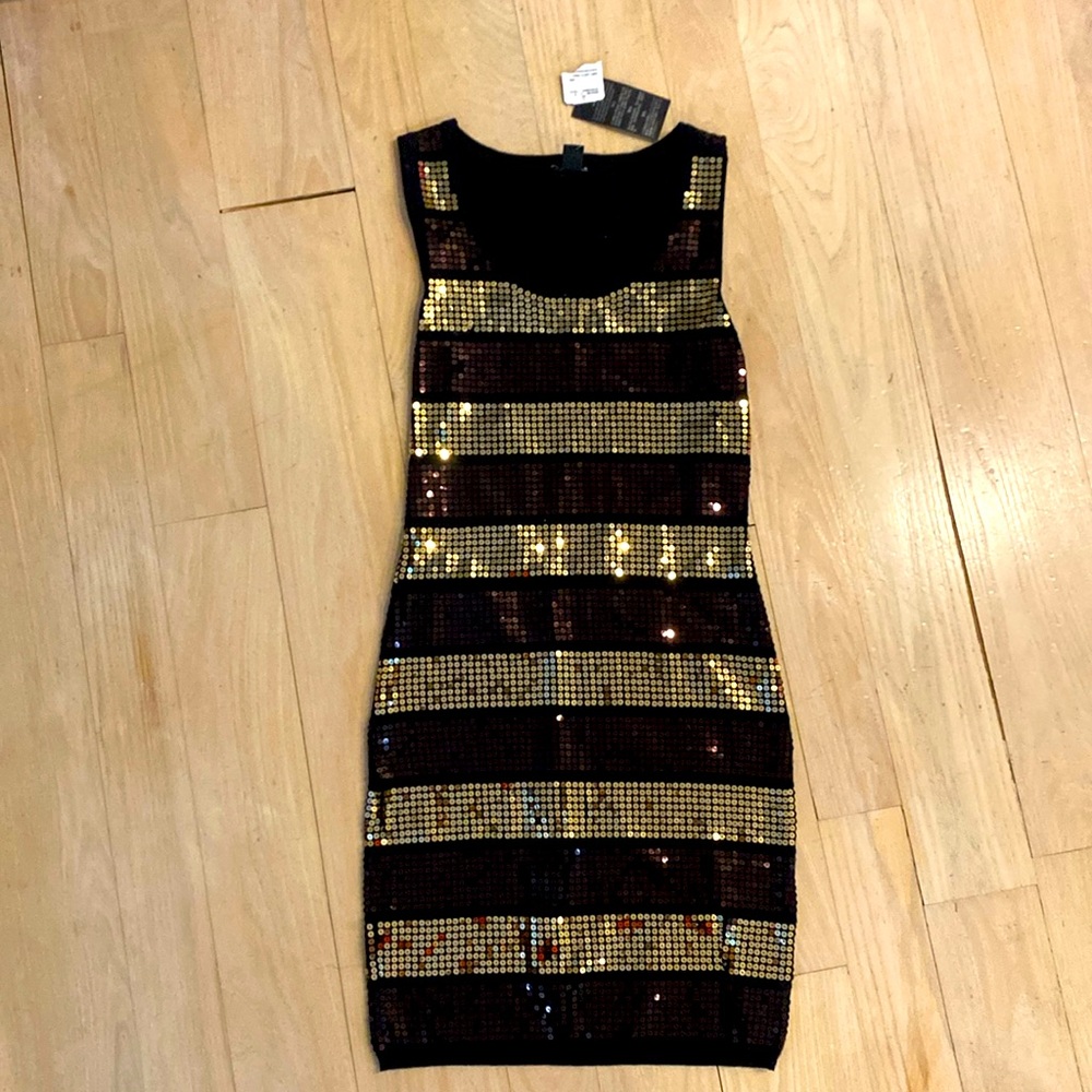 Forever 21 spandex sequin dress.